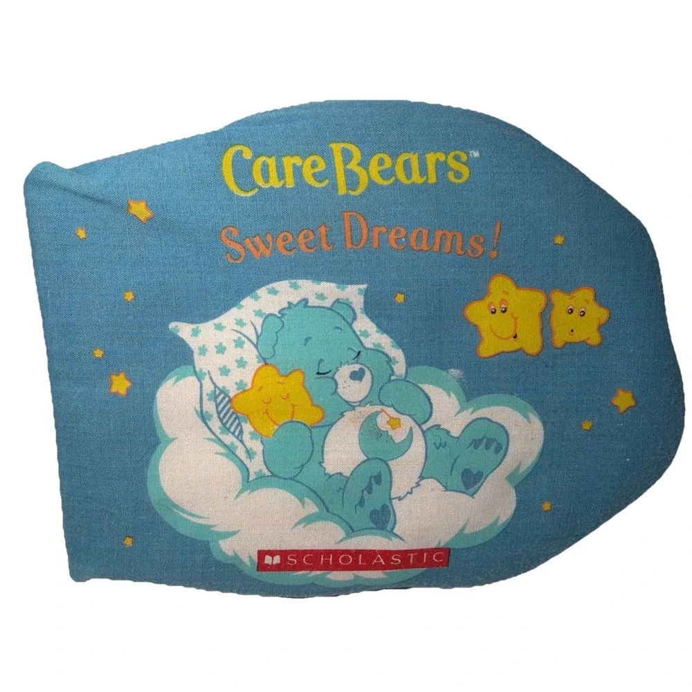Care Bears: Sweet Dreams Quinlan Lee Fabric Padded Book- 2005 Scholastic Kids